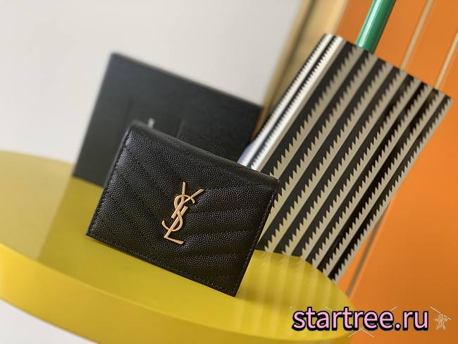 YSL | Monogram Card Case In Grain - 530841 - 11 x 8,5 x 3 cm - 1