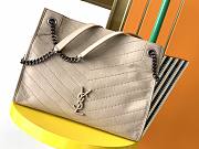 YSL | Niki Shopping Beige Bag - 577999 - 33 x 27 x 11.5 cm - 1