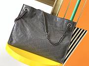 YSL | Niki Shopping Grey Bag - 577999 - 33 x 27 x 11.5 cm - 2