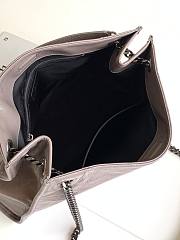 YSL | Niki Shopping Light Grey Bag - 577999 - 33 x 27 x 11.5 cm - 5