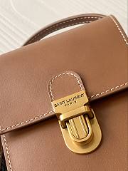 YSL | Tuc Phone Pouch With Strap Caramel - 667718 - 9 x 3.5 x 18cm - 2