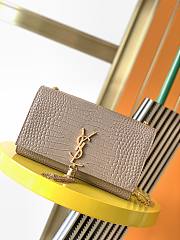 YSL | Kate Medium Dark Beige With Tassel In Crocodile - 354119 - 24x14.5x5.5cm - 1