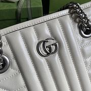 GUCCI | Small White Tote Bag - 681483 - 26.5 x 19 x 11cm - 3