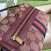 GUCCI | Ophidia mini bag with Web - ‎517350 - 17.5 x 17 x 5.5cm - 4