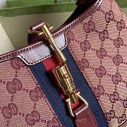 Gucci | Jackie 1961 small Burgundy bag - ‎636706 - 28 x 19 x 4.5cm - 4