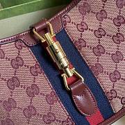 Gucci | Jackie 1961 small Burgundy bag - ‎636706 - 28 x 19 x 4.5cm - 2