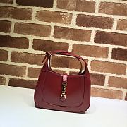 GUCCI | Jackie 1961 mini Red shoulder bag - ‎637091 - 19 x 13 x 3 cm - 1