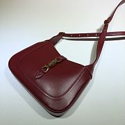 GUCCI | Jackie 1961 mini Red shoulder bag - ‎637091 - 19 x 13 x 3 cm - 6