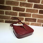 GUCCI | Jackie 1961 mini Red shoulder bag - ‎637091 - 19 x 13 x 3 cm - 5