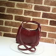 GUCCI | Jackie 1961 mini Red shoulder bag - ‎637091 - 19 x 13 x 3 cm - 2