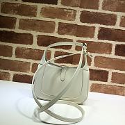 Gucci | Jackie 1961 mini white shoulder bag - ‎637091 - 19 x 13 x 3 cm - 2