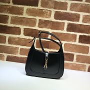 Gucci | Jackie 1961 mini black shoulder bag - ‎637091 - 19 x 13 x 3 cm - 1