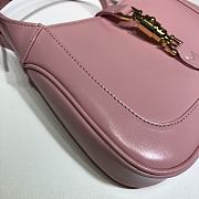 Gucci | Jackie 1961 mini pink shoulder bag - ‎637091 - 19 x 13 x 3 cm - 6