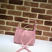 Gucci | Jackie 1961 mini pink shoulder bag - ‎637091 - 19 x 13 x 3 cm - 2