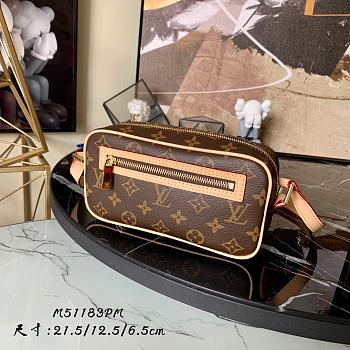 Louis Vuitton | Pochette Cite Shoulder Bag - M51183 - 12.5 x 21.5 x 6.5 cm