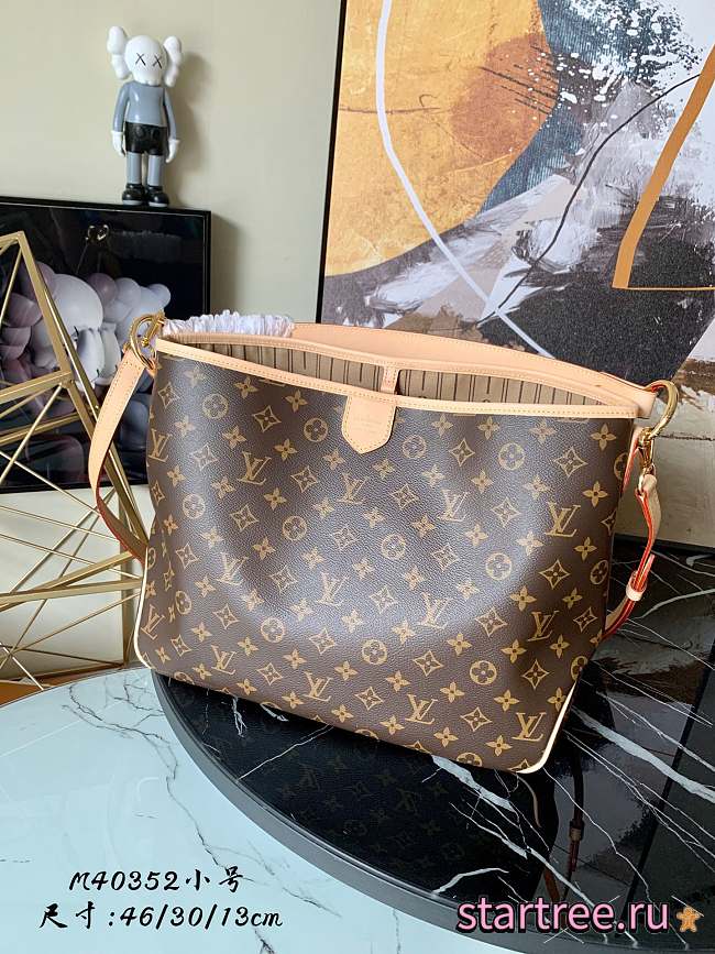 Louis Vuitton |Gracetful PM Shoulder Bag Neverfull- M40352 - 46 x 30 x 13 cm - 1