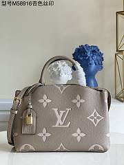 Louis Vuitton | Petit Palais Tourterelle/Cream - M58914 - 29 x 18 x 12.5 cm - 1