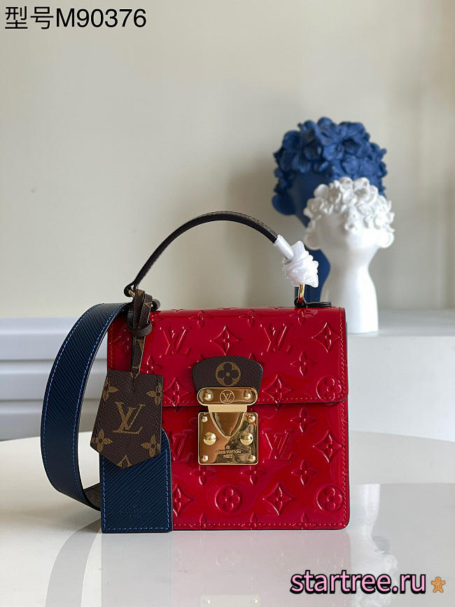 Louis Vuitton | Spring Street Red handbag - M90505 - 17 x 16 x 8.5 cm - 1
