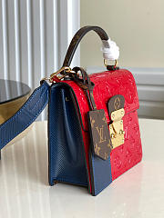 Louis Vuitton | Spring Street Red handbag - M90505 - 17 x 16 x 8.5 cm - 5