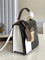 Louis Vuitton | Spring Street Black handbag - M90375 - 17 x 16 x 8.5 cm - 4