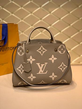 Louis Vuitton | Montaigne MM handbag beige - M45499 - 33 x 23 x 15 cm