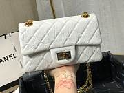 Chanel | Mini 2.55 White Handbag - AS0874 - 15.5 × 20 × 6 cm - 6
