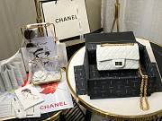 Chanel | Mini 2.55 White Handbag - AS0874 - 15.5 × 20 × 6 cm - 4