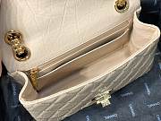 Chanel | Mini 2.55 Beige Handbag - AS0874 - 15.5 × 20 × 6 cm - 5