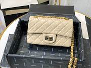 Chanel | Mini 2.55 Beige Handbag - AS0874 - 15.5 × 20 × 6 cm - 4