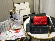 Chanel | Mini 2.55 Red Handbag - AS0874 - 15.5 × 20 × 6 cm - 2