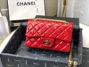 Chanel | Mini 2.55 Red Handbag - AS0874 - 15.5 × 20 × 6 cm - 3