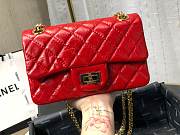 Chanel | Mini 2.55 Red Handbag - AS0874 - 15.5 × 20 × 6 cm - 4