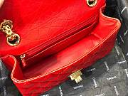 Chanel | Mini 2.55 Red Handbag - AS0874 - 15.5 × 20 × 6 cm - 6