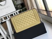 CHANEL | Boy Bag light yellow Calfskin - A67086 - 25cm - 5