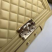 CHANEL | Boy Bag light yellow Calfskin - A67086 - 25cm - 2