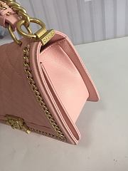 CHANEL | Pink Quilted Lambskin Top Handle - A67086 - 25cm - 6