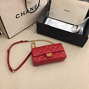 Chanel | Reissue 2.55 Waist Bag Red - A57791 - 16 x 5 x 9.5 cm - 3
