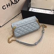 Chanel | Reissue 2.55 Waist Bag gray - A57791 - 16 x 5 x 9.5 cm - 6