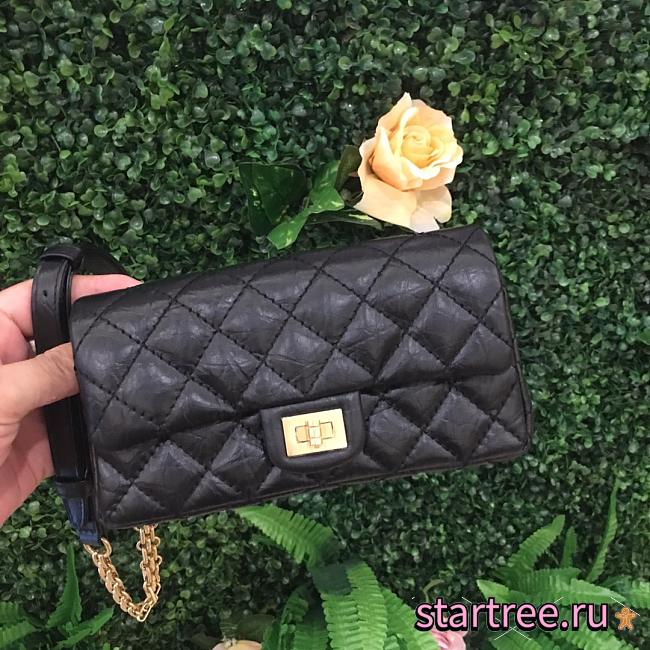 Chanel | Reissue 2.55 Waist Bag Black - A57791 - 16 x 5 x 9.5 cm - 1