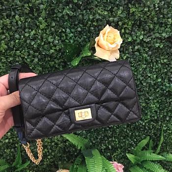 Chanel | Reissue 2.55 Waist Bag Black - A57791 - 16 x 5 x 9.5 cm