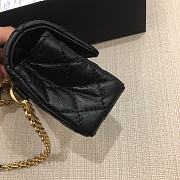Chanel | Reissue 2.55 Waist Bag Black - A57791 - 16 x 5 x 9.5 cm - 6