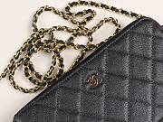 CHANEL | Small Black Quilted Clutch With Chain - A82527 - 10×19×4cm - 4