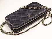 CHANEL | Small Black Quilted Clutch With Chain - A82527 - 10×19×4cm - 3