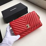 Chanel | Woc Wallet On Chain Red - A80982 - 19x13.5x3.5cm - 4