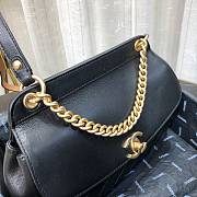 CHANEL | Lambskin Curved Flap Bag Black - AS0416 - 24cm - 5