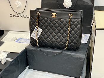 CHANEL | Large Coco Vintage Timeless Black Bag - A57030 - 35 x 11 x 27 cm