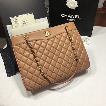 CHANEL | Large Coco Vintage Timeless Beige Bag - A57030 - 35 x 11 x 27 cm