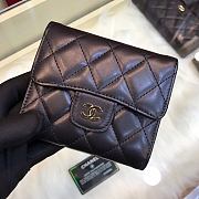 CHANEL | Classic small flap wallet Tri-fold - A82288 - 10.5 x 11.5 x 3cm - 1