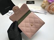 CHANEL | small Beige flap wallet in grain - A82288 - 10.5 x 11.5 x 3cm - 4