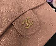 CHANEL | small Beige flap wallet in grain - A82288 - 10.5 x 11.5 x 3cm - 3